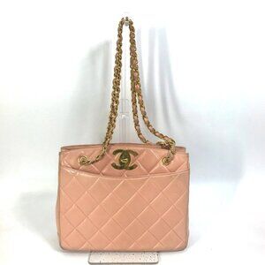 CHANEL CC CC Mark Shoulder Matelasse Quilted Bag Chain bag Tote Bag Shoulder Bag